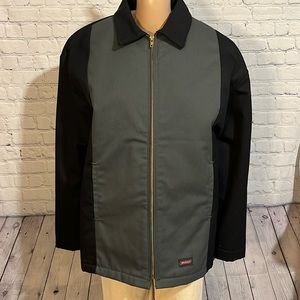 NWOT Men’s Dickies Two-Tone Coat Gray and Black SZ XL